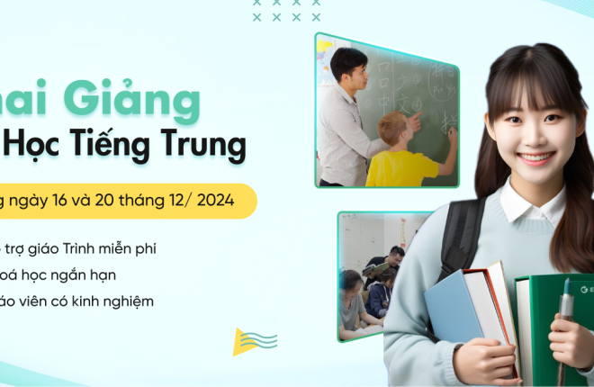 Khoá học Tiếng Hoa cơ bản A1